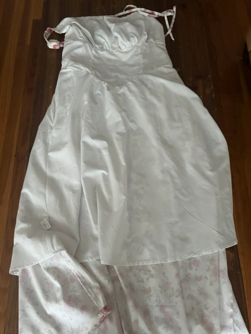 Scarlet Darkness Milkmaid Pockets Mini Dress Brown Size M - Picture 9 of 10